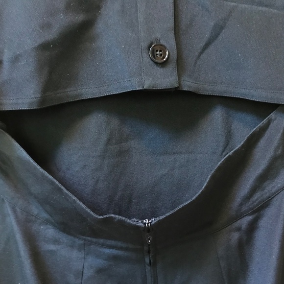 VINTAGE SILK DRESS - Picture 3 of 5